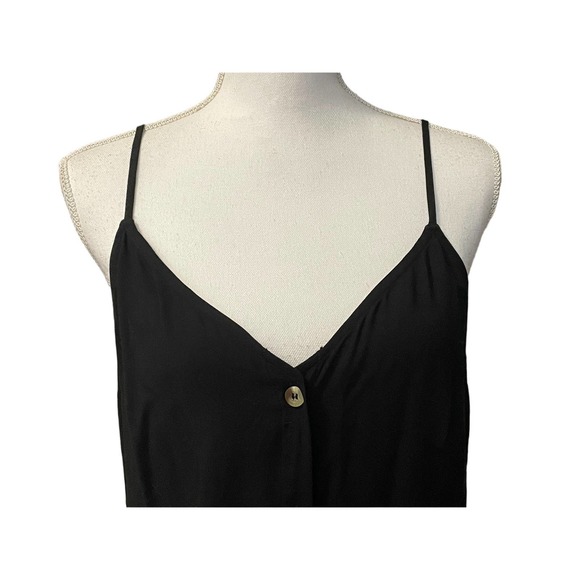 Divided H&M little black mini summer dress size 8 New with Tags - Picture 3 of 9